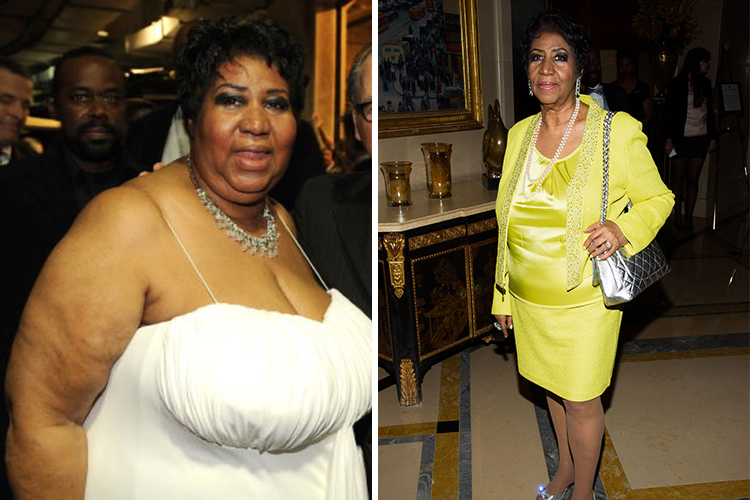 Photo of Aretha Franklin who cut out the processed foods