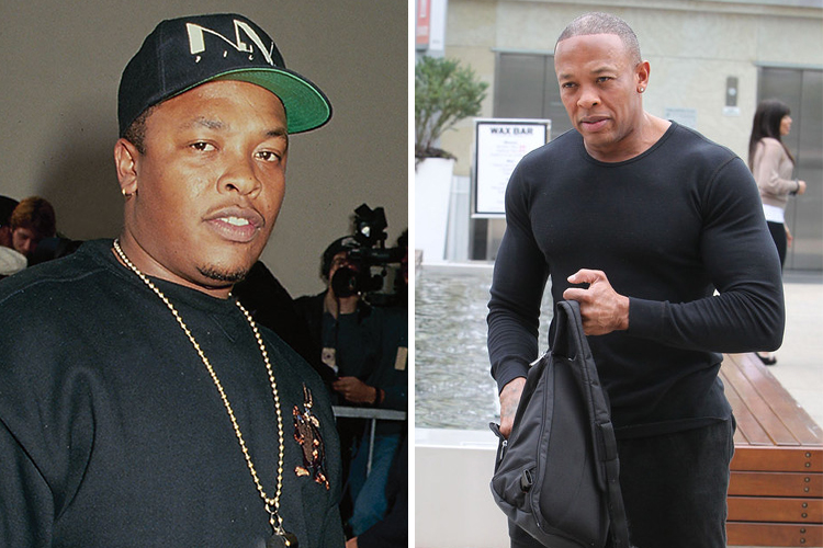 Photo of Dr Dre who was 270 lbs in 2000