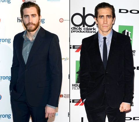 Photo of Jake Gyllenhaal who lost weight for the role in Nightcrawler