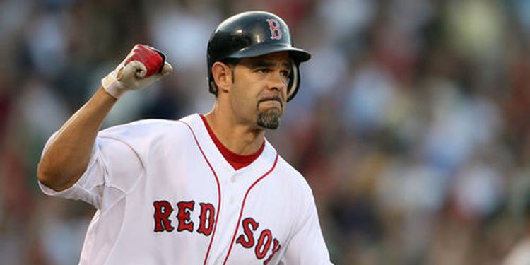 Photo of Mike Lowell, baseball star who had testicular cancer