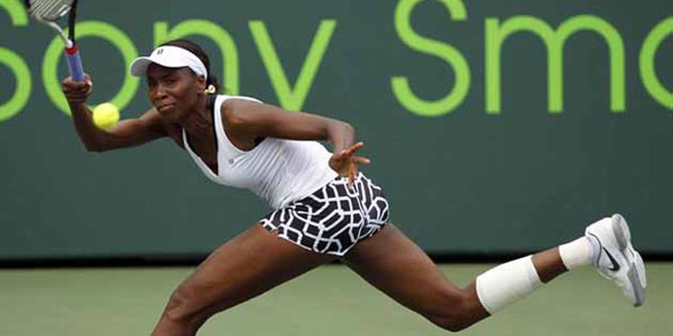 Photo of tennis player, Venus Williams who suffers from Sjogren's Syndrome