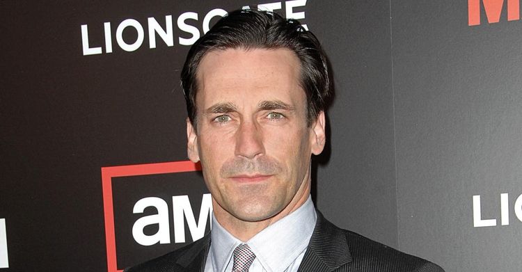 Photo of Jon Hamm who has chronic skin condition Vitiligo