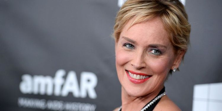 Photo of Sharon Stone who survived stroke