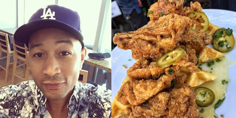 Image of John Legend favorite food