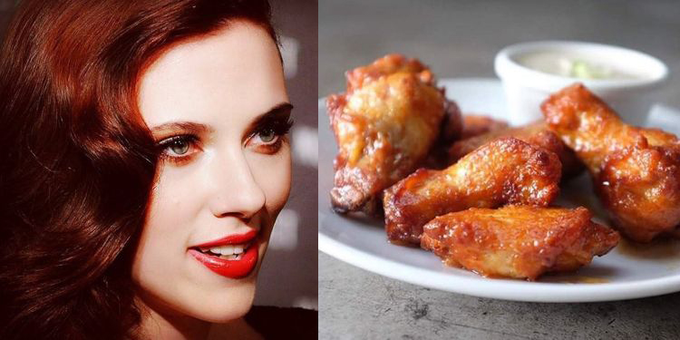 Image of Scarlett Johansson favorite food