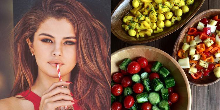 Image of Selena Gomez favorite food