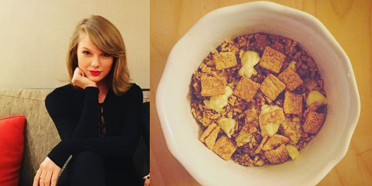 Image of Taylor Swift favorite food