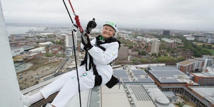 Image of Doris Long one of the strongest seniors in the world