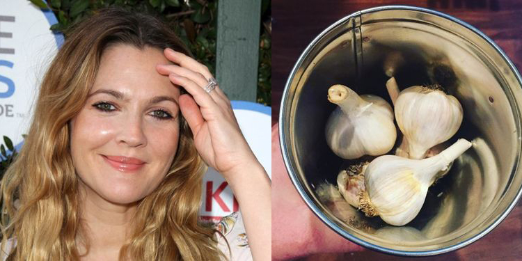 Image of Drew Barrymore who suffers from allergy