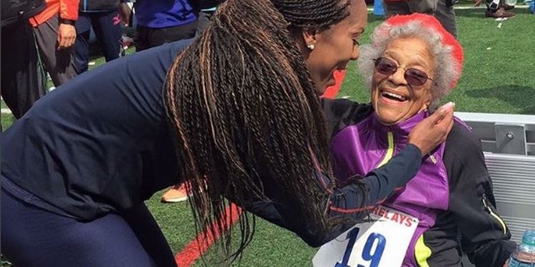 Image of Ida Keeling one of the strongest seniors in the world