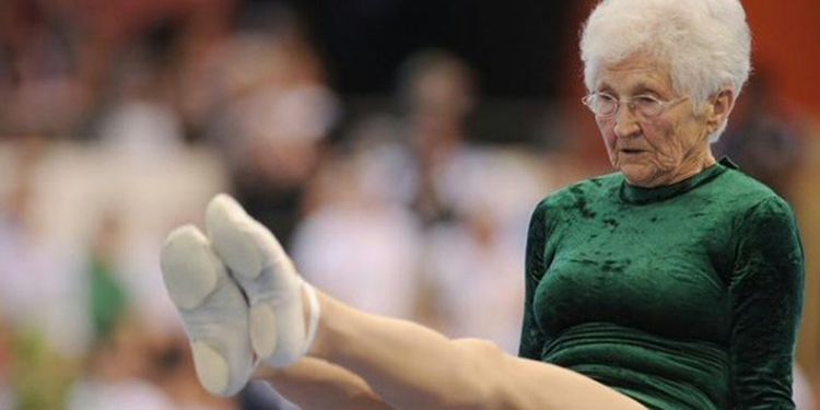 Image of Johanna Quass one of the strongest seniors in the world