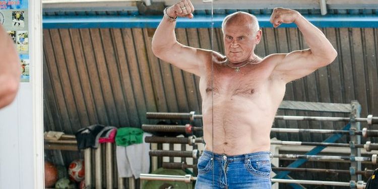 Image of Mikhail Petrovich one of the strongest seniors in the world