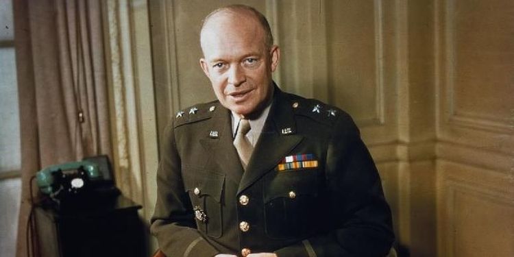 Image of Dwight D. Eisenhower who has Crohn's disease