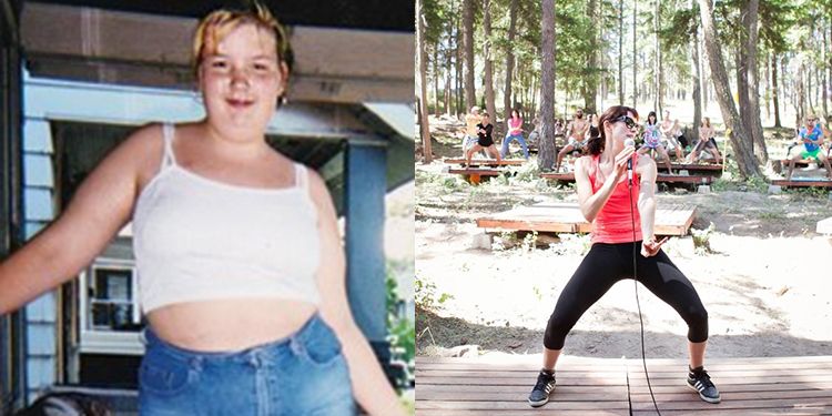 Image of Heather Craig before and after amazing weight loss transformation