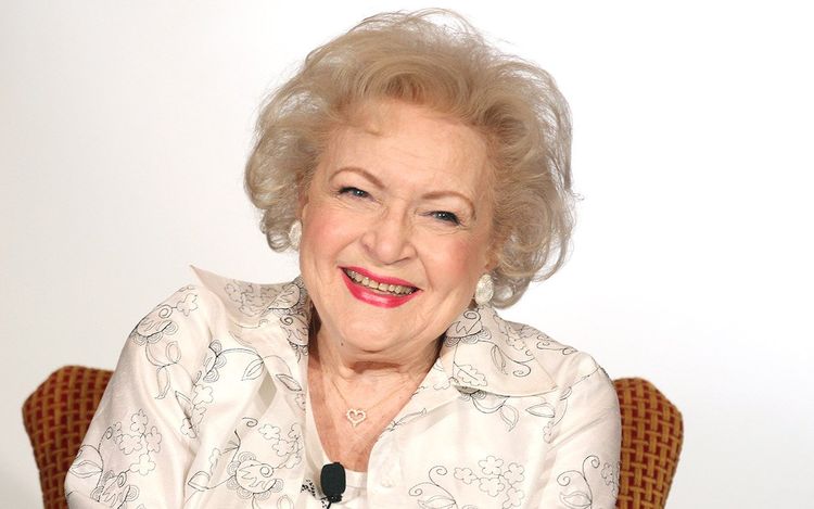 Image of Betty White who proves beauty is ageless