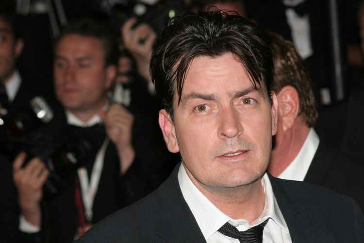 Photo of actor Charlie Sheen who contracted HIV