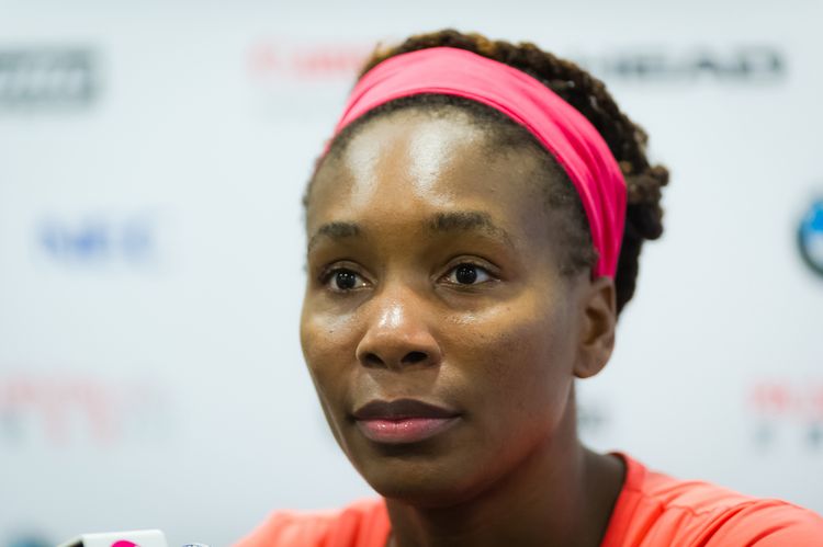 Photo of tennis player, Venus Williams who suffers from Sjogren's Syndrome