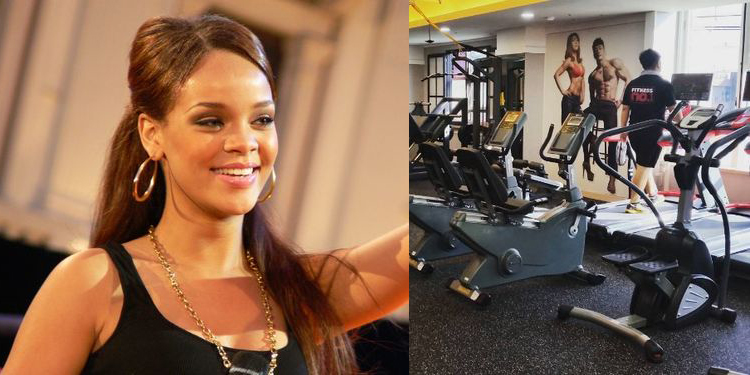 Image of Rihanna and her health tip