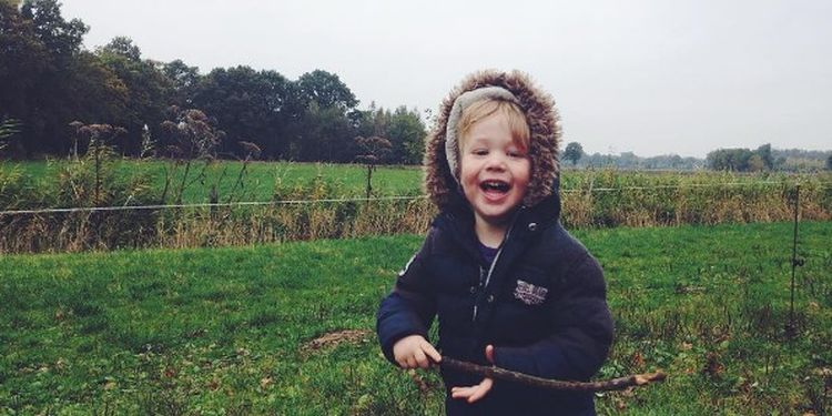 image of a laughing boy