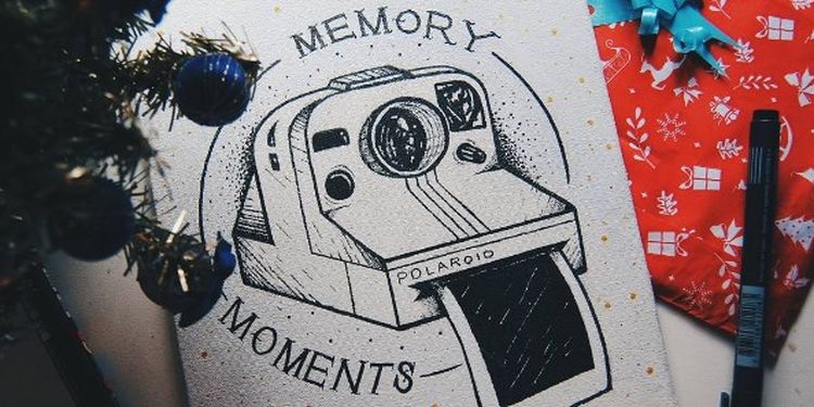 image of a memory moments card