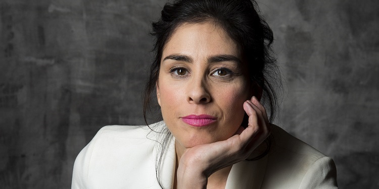 A photo of Sarah Silverman, a long time depression patient