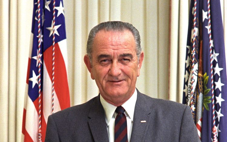 Photo of Lyndon B. Johnson who had four heart attacks