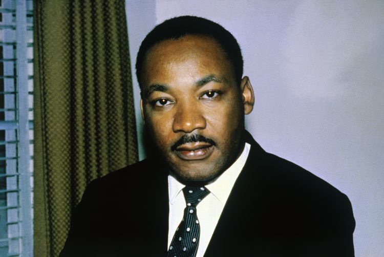 Photo of Martin Luther King Jr. who suffered from severe depression