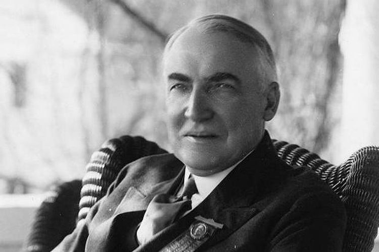 Photo of Warren Harding who suffered from insomnia