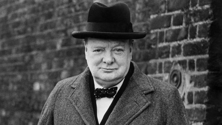 Photo of Winston Churchill who suffered from depression