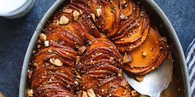 Image of sweet potatoes used to make healthy home-cooked meals