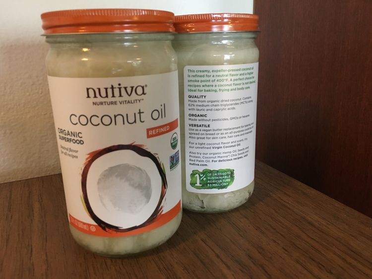 Photo of a Coconut Oil jar