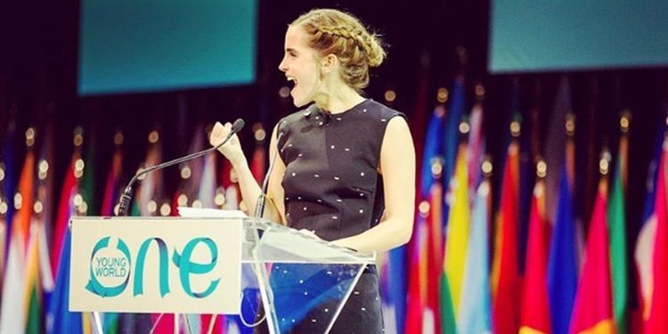 Image of Emma Watson, a millionaire who shares happiness tips