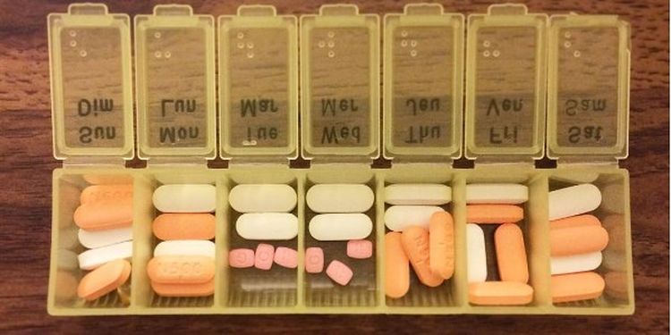 Image of a weekly pills course