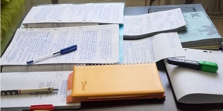 Image of textbooks