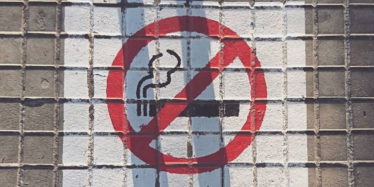 Image of a no smoking sign