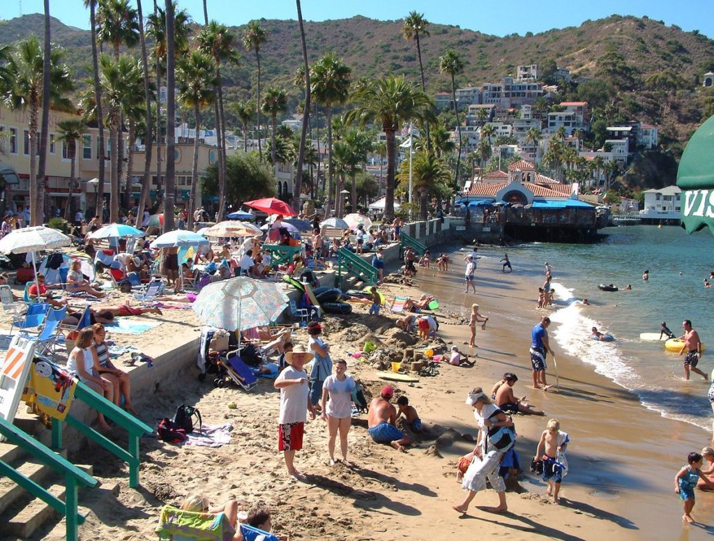 Beach at Avalon, CA