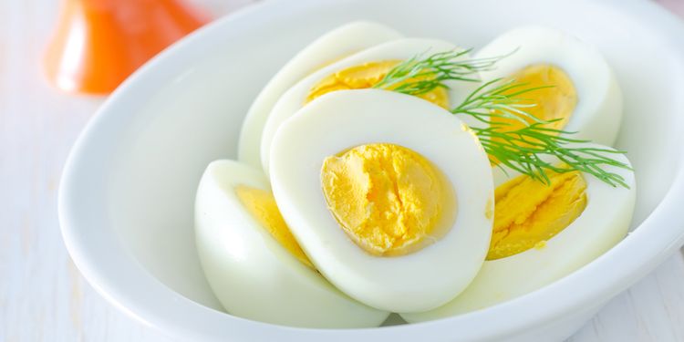 Photo of boiled eggs