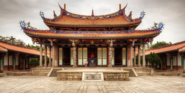 Photo of a Buddhist Temple