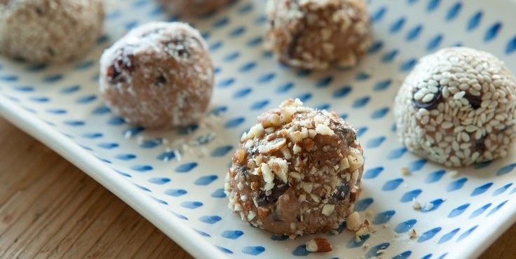 Chocolate Earth Balls Photo of chocolate earthballs candy