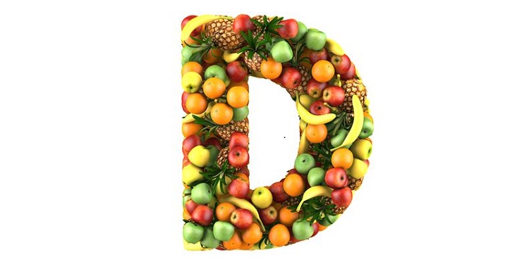 Photo of fruits arranged in letter D form