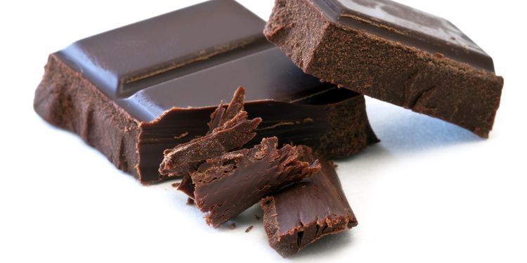 Photo of dark chocolate