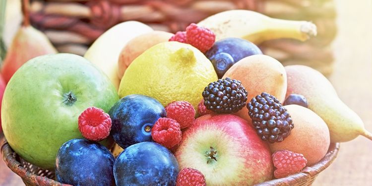 Photo of fresh fruits in a bowl