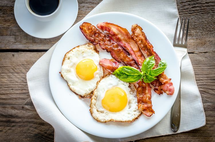 Photo of Fried Eggs With Bacon