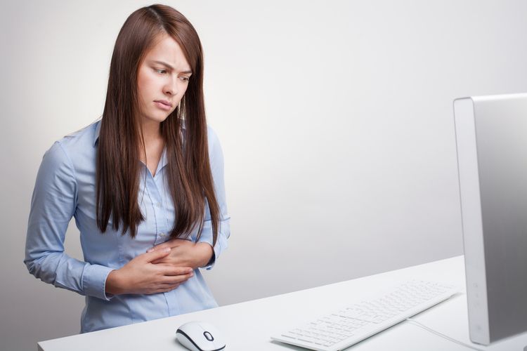 Photo of a girl with Gut pain, IBS