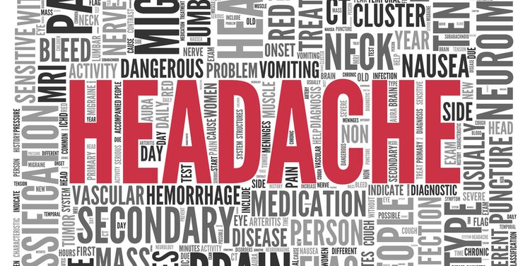 Text Saying HEADACHE