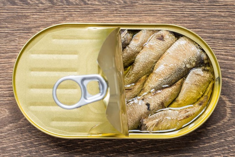 Photo of a can of sardines, an underrated health food