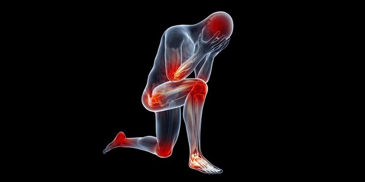 Illustration of inflammation in joints