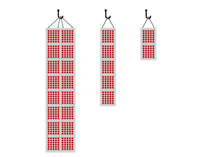 Image of different sized PBM devices