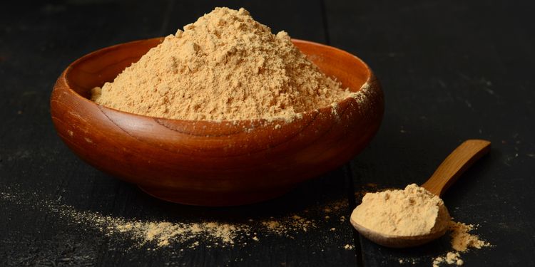 Photo of a suma root powder shown to improve sex drive