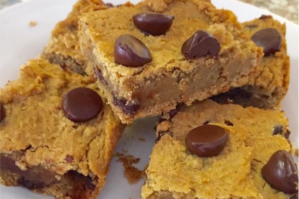 Peanut Butter Blondie Cookies